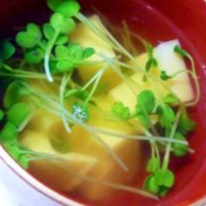 ❀心まであったまる日本の味❀「卵豆腐の澄まし汁」